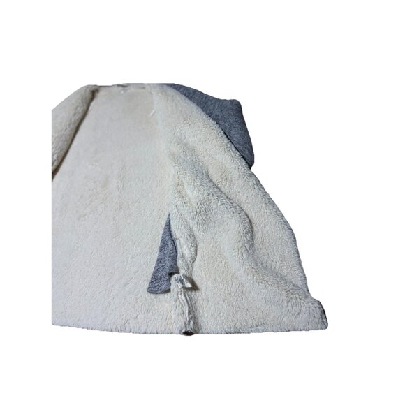 UGG Abriana Shawl Open Front Cardigan Grey Heather size Medium - Picture 9 of 14